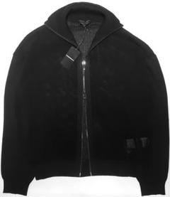 イタリア製 vintage E.ARMANI ウールブルゾン ブラック 52 イタリア製 vintage E.ARMANI ウールブルゾン ブラック 52