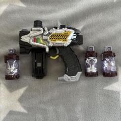 （美品）仮面ライダービルド　ＤＸトランスチームガン、ＤＸバットフルボトルセット