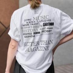 BETTER THAN GOOD BTG GOOD BOOKS TEE ホワイトのサムネイル
