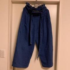 レディース　デニム ワイドパンツ　（M）