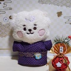 BT21 たっとん ねとん パープルマスコット　コスチューム 服 ECHO ジン BT21 たっとん ねとん パープルマスコット コスチューム 服 ECHO