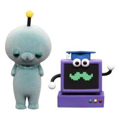 教育番組 タマ アクリルキーホルダー トート シール 社員証 シール 未使用品 キティエンジェルトレーディングアクリルキーホルダー（全8種