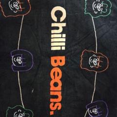 chilli beans. チリビーンズシェキララタオル
