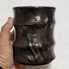 中国 骨董品 旧家蔵出し 磁州窯 鉄絵 刻划 唐童子文 瓶
