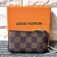 【LOUIS VUITTON】ダミエ・エヌベポシェットクレ・キーリング付・正規品