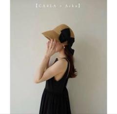 【CA4LA × acka】jacquard ribbon casquette CA4LA × acka. jacquard ribbon casquette - メルカリ