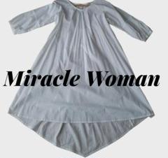 Miracle Woman 　前後　アシンメトリーワンピース