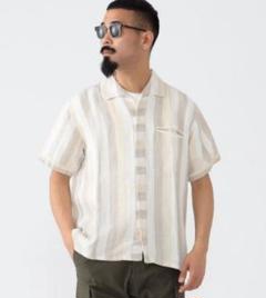 新品 BEAMS+ Italian Collar Egyptian Linen