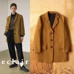 極美品✨2022 マーガレットハウエル ハリスツイード ロングジャケット 極美品◎2022 マーガレットハウエル ハリスツイード ロング