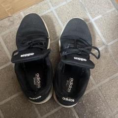 今だけ限定価格‼adidas シューズ ブラック 24cm