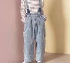 新品ま未使用 ニコアンド　NJK2025SS サスペンダー　グレーデニム NKJ 2025SS]SUSPENDER DENIM | [公式]ニコアンド（niko and