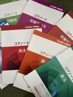 [限定値下げ]　コアノート25年　司法試験予備試験 全7科目