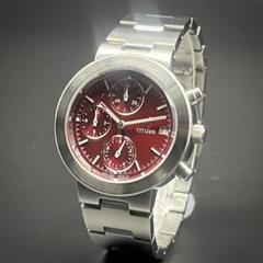 【ソーラー、未使用、極美品】CITIZEN　シチズン　クロスシー　クロノグラフ シチズン xC クロスシー ヒカリコレクション 白蝶貝ダイヤル
