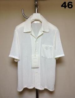 新品 46 23SS OUR LEGACY ブークルボクシーシャツ 白 5200