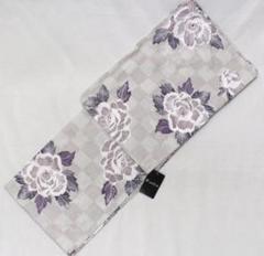 新品　浴衣単品　グレー　花柄　お値打ち　落ち着いた浴衣　ゆかた