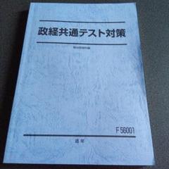 駿台 政治・経済共通テスト対策 テキスト 2024 通年 谷口和司 024S0D 楽天市場】駿台 政治・経済共通テスト対策 テキスト 2024 通年