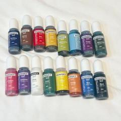 レジン 着色剤 レジン液 エポキシ樹脂 着色剤 透明色-16色* 10ml UV