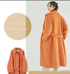 【美品】LOUNIE　シャンブレーシャギーコート　ロングコート　ルーニィ　コート m69335797047_1.jpg?1732701608