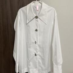 お値下げしました！新品⭐︎ シャルマントファムスカラップシャツ