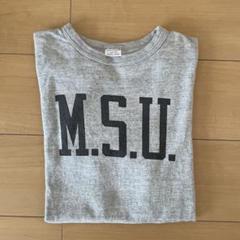 美USED ウエアハウスＴシャツ　杢グレー　サイズＬ