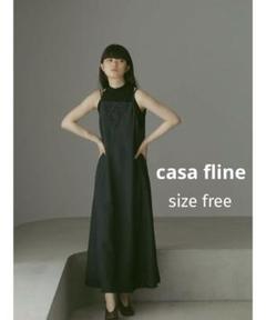 ☆ casa fline カーサフライン サラサレース キャミソール ドレス