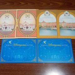 東京ディズニーランドホテル開業記念 限定非売品3点セット 東京ディズニーリゾート・オフィシャルホテルが提供する限定