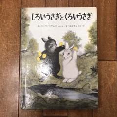 しろいうさぎとくろいうさぎ