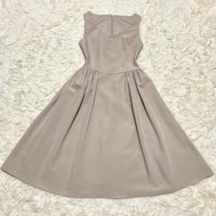 極美品✨フォクシー マットストレッチギャザードレス フレアワンピース Aライン