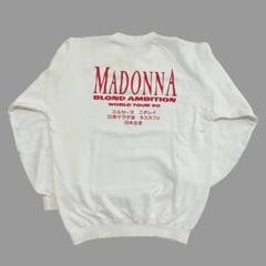 MADONNAオフィシャル 裏起毛 ボートネック スウェット シャツ