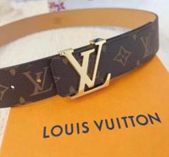 ルイヴィトンベルト105 cm モノグラム ブラック LOUIS VUITTON ルイヴィトン モノグラム ベルト 105cm - メルカリ
