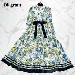 極美品　現行　グレースコンチネンタル　ロングワンピ　マキシ　ベルト　花柄　レース レースマキシワンピース / GRACE CONTINENTAL | GRACE
