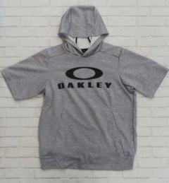 【新品、未使用】　オークリー　パーカー　半袖　グレー　Mサイズ Oakley - 新品 オークリー 半袖 パーカー スウェット