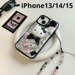 ハローキティ　キティ　スマホケース　iPhone13/14/15