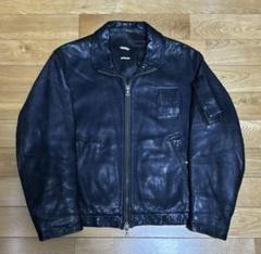 【パッチ跡無し希少個体】フランス軍 フライトジャケット 実物 支給品 官給品 パッチ跡無し希少個体】フランス軍 フライトジャケット 実物