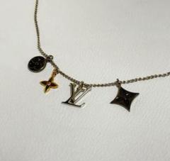 Louis Vuitton チャームネックレス ヴィトン ネックレス シルバー