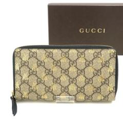 ✨新品未使用✨　GUCCI ミニ財布　蜂　GGライン　GG柄　インターロッキング ✨未使用展示品✨ GUCCI ミニ財布 GGライン インターロッキング