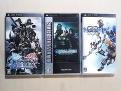 PSP スクウェアエニックス3本セット 動作確認済み