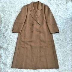 【美品✨】Burberry ロングコート カシミヤ混 ダブル カーキ レディース ロング シルクスカーフ トレンチコート (ストート) - ウィメンズ