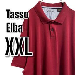 【519】USA古着 ポロシャツ XXL オーバーサイズ 赤