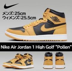 【新品】 25㎝　ナイキ エアジョーダン 1 ハイ ゴルフ "パラン"のサムネイル