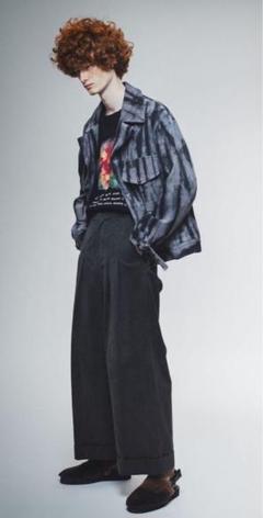 meagratia 21aw dyed corduroy BLのサムネイル