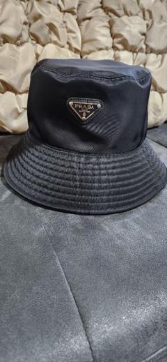 PRADA バケットハット　ノベルティ 新品未使用　男女兼用 PRADA プラダ バケットハット レディース 1HC137 2DMI ReNylon