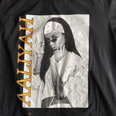 AALIYAH アリーヤ ラップ Tシャツ L 90s hiphop ラップ 黒