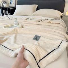 あったか毛布 ブランケット 200*150cm オールシーズン 薄手