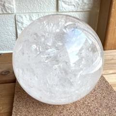 虹入・強力浄化力】MR13⭐️ヒマラヤ水晶スフィア⭐️スピリチュアル