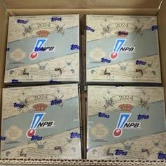 topps NPB 206 2024 未開封12BOX カートン分 シュリンク付