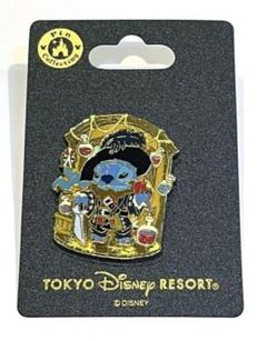 ディズニーオークション　スティッチの山羊座のピンバッジ　500個限定 ディズニーオークションスティッチの山羊座のピンバッジ500個限定