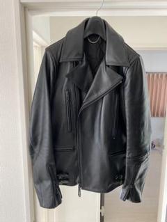 値下げしました ガラアーベント レザー シングルライダース ブラック　黒 値下げしました ガラアーベント レザー シングルライダース