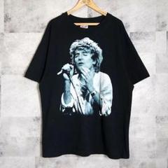 ロッドスチュワート Tシャツ ヴィンテージ ブラックXL バンt 90s