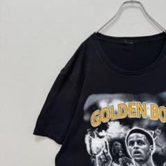US古着 GOLDEN BOY ゴールデンボーイ Tシャツ プリント ブラック